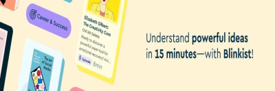 Blinkist banner