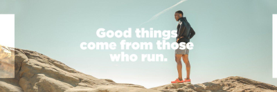 Saucony banner